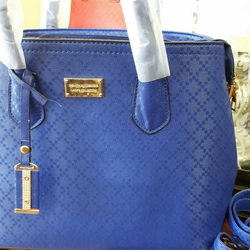 Blue Handbag, New